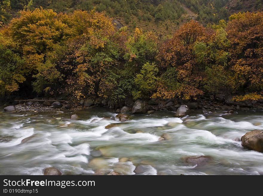 River In The Mountains