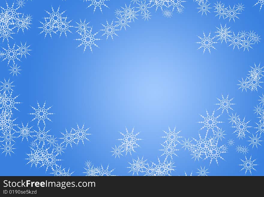 3d illustration of christmas background