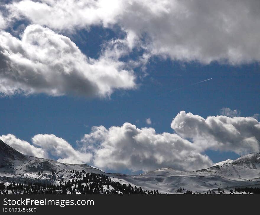 Scenery of mountain