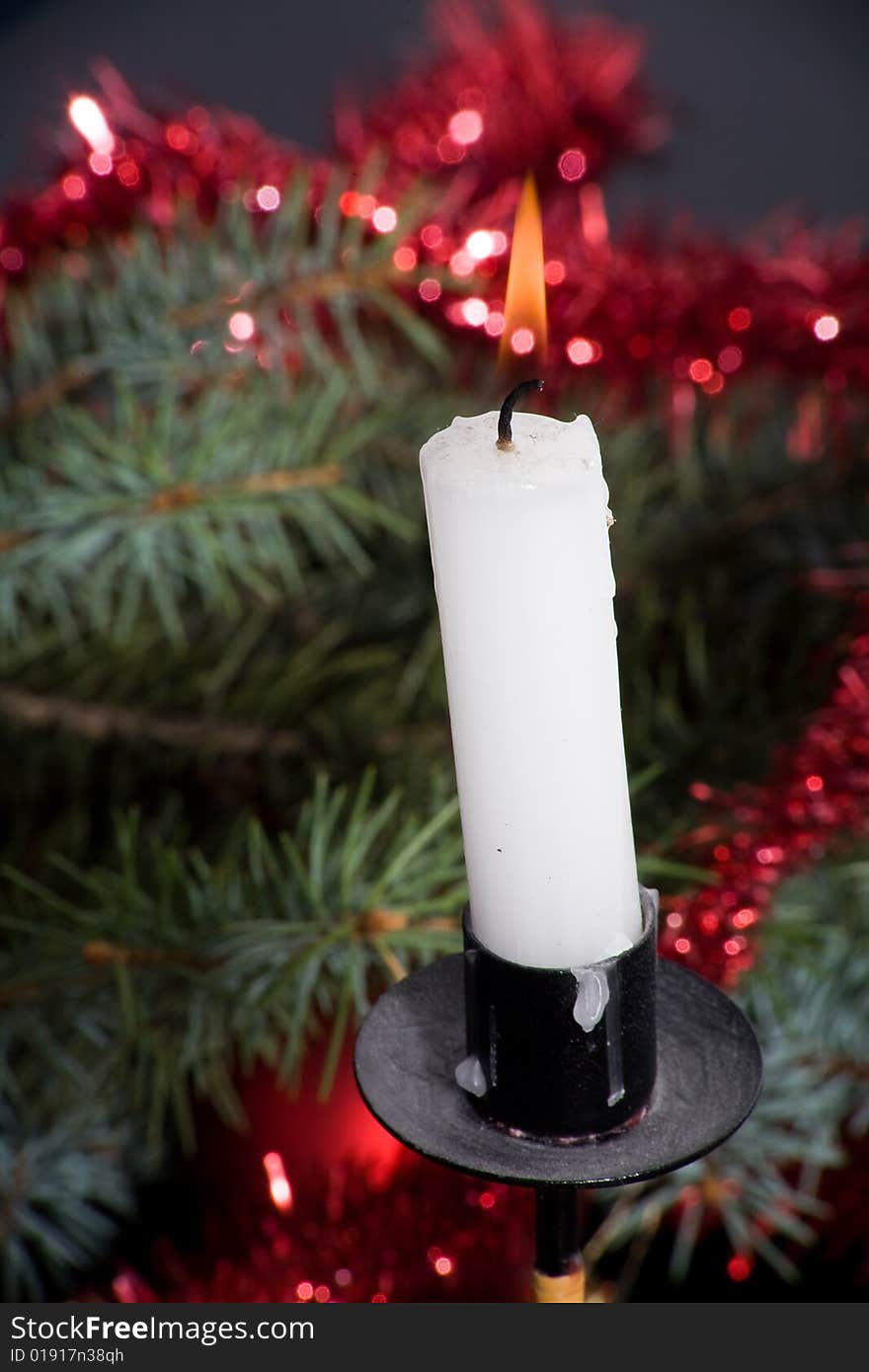 Christmas candle