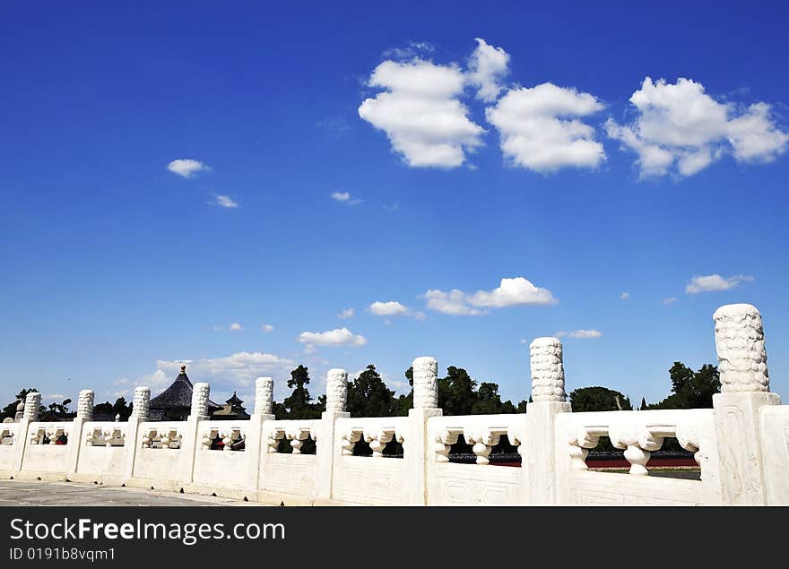 Ancient chinese building with dragon statue,artwork. Ancient chinese building with dragon statue,artwork