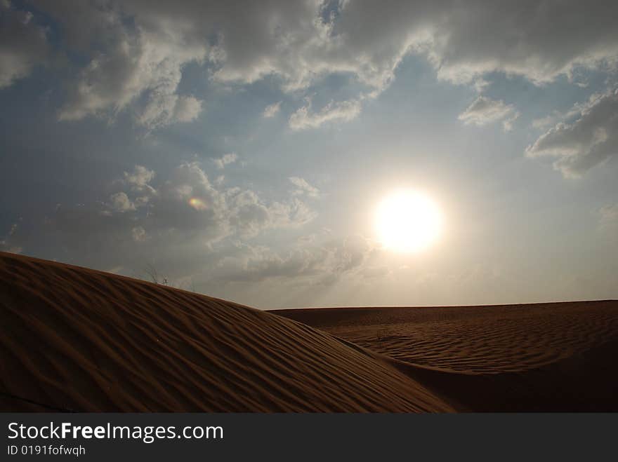 Desert And Sky