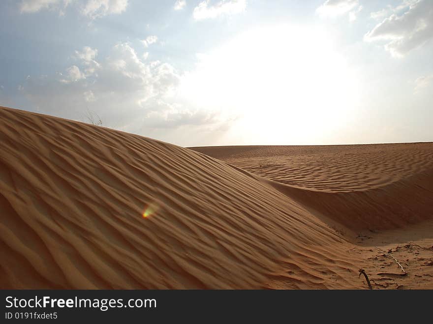 Desert And Sky