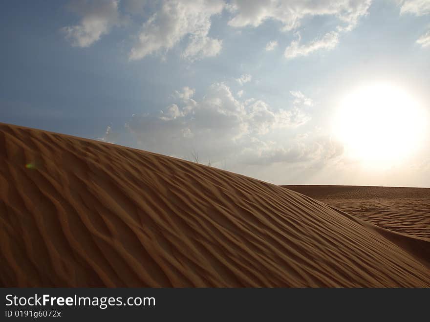 Desert And Sky