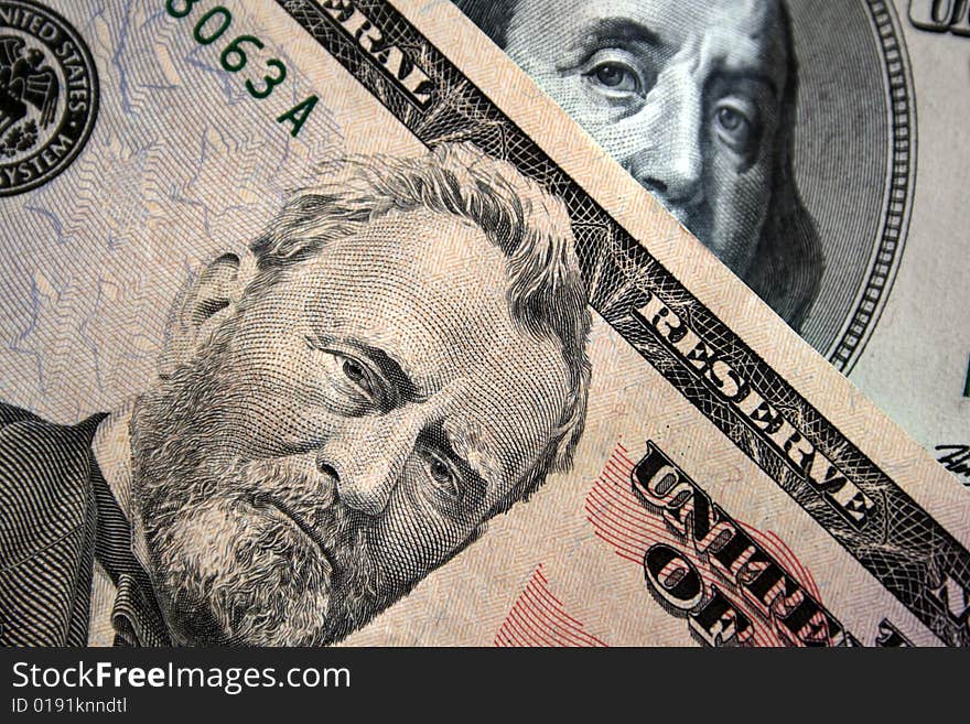 Dollars - may be used as background. Dollars - may be used as background