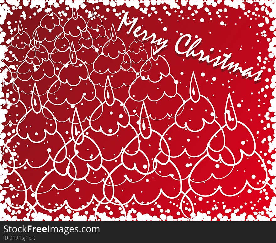 Merry Christmas' vector background for your design project