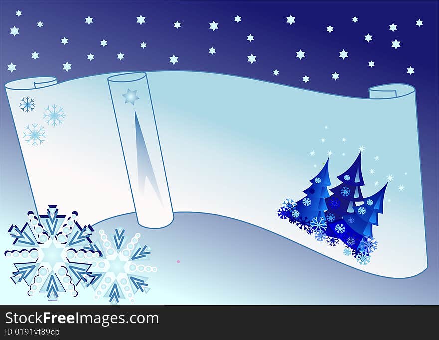 This blue/white illustration / design has decorative snowflakes and trees and lots of stars. Can be used as a christmas background / card too. This blue/white illustration / design has decorative snowflakes and trees and lots of stars. Can be used as a christmas background / card too.