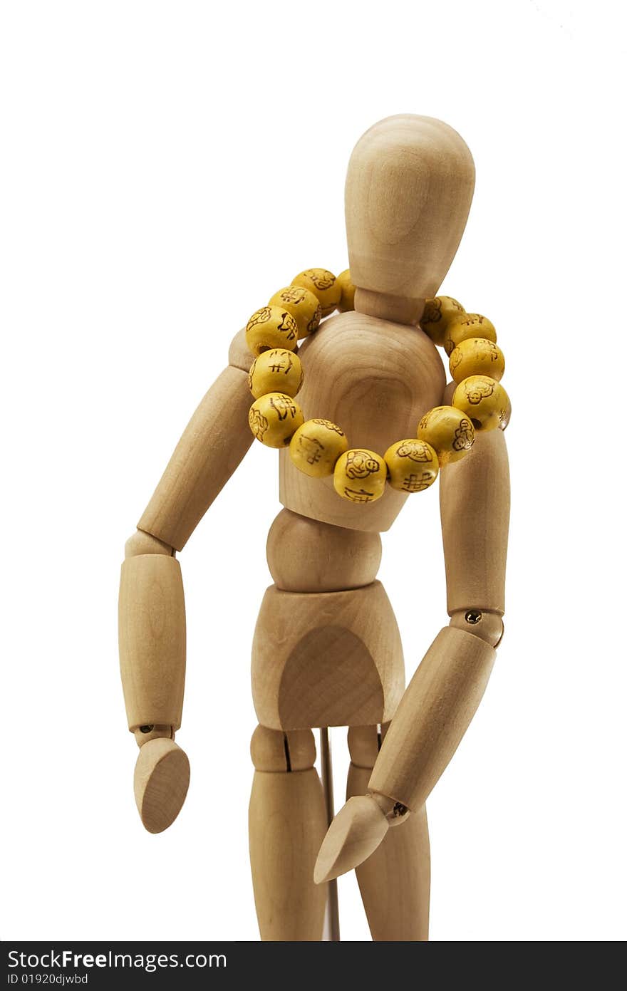 Wooden Human Dummy