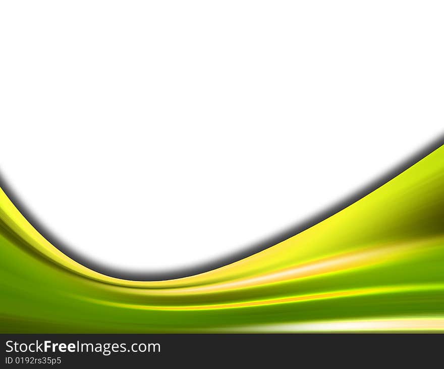 Green wave texture