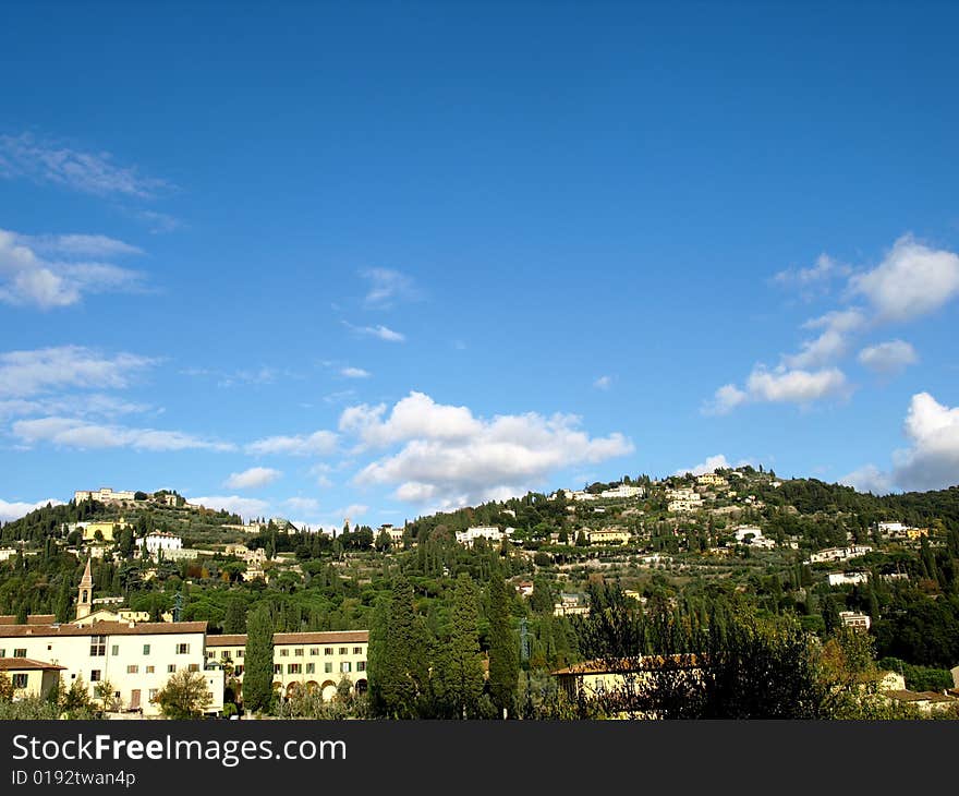 countryside in Tuscany