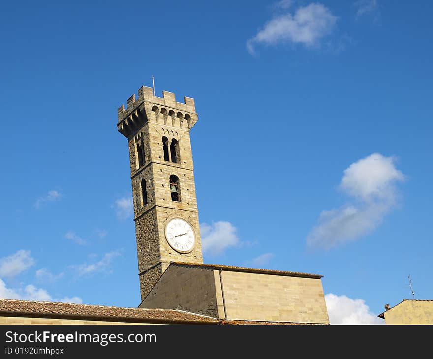 Bell tower in Fiesole