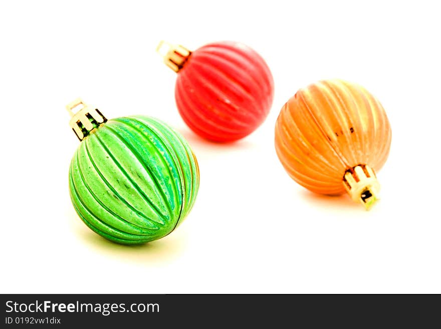 Christmas decoration isolated. New year. Xmas.