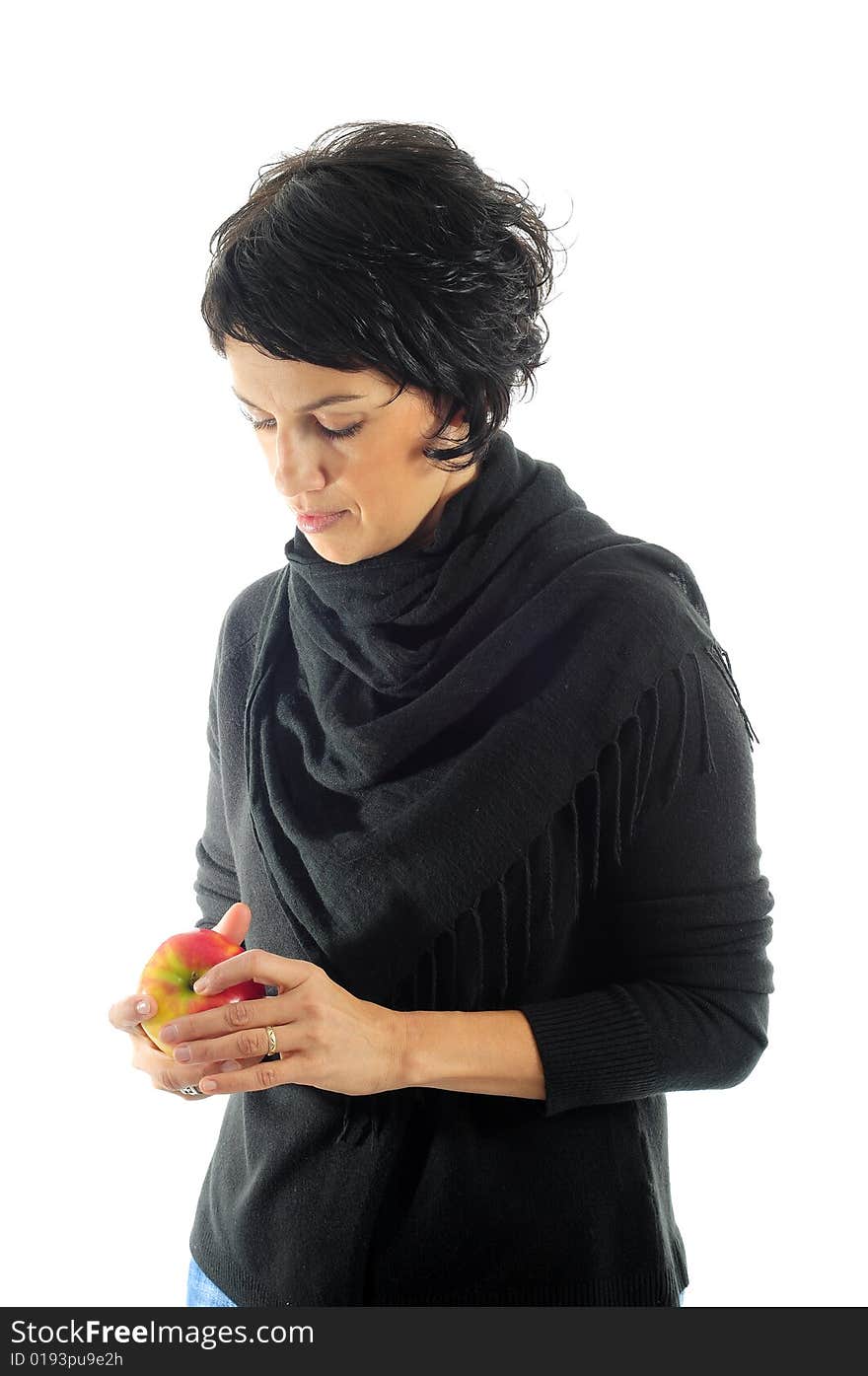 Woman With Apple