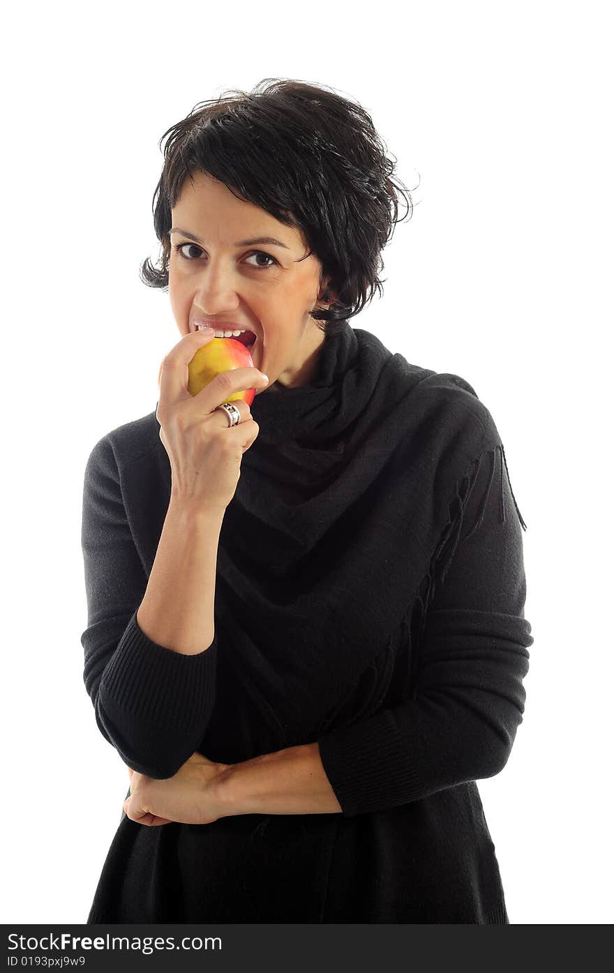 Woman With Apple