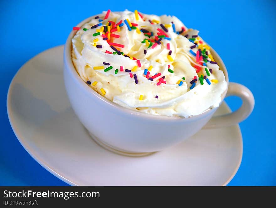 Latte With Sprinkles