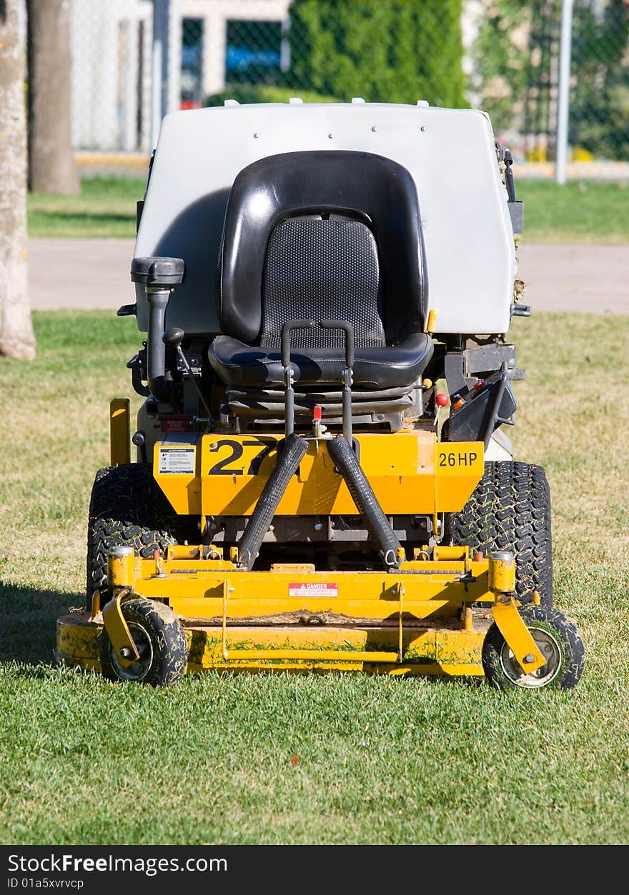 Industrial lawn mower