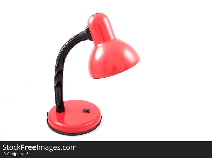 Lamp isolated on a white background