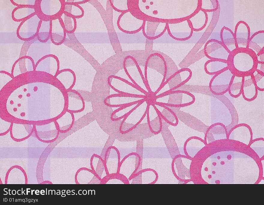 Flowery Kitchen Fabric