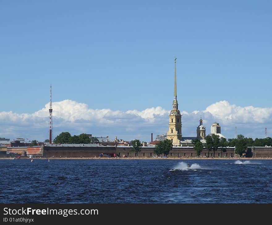 One of the most beautiful viws of hte city St.Petersburg