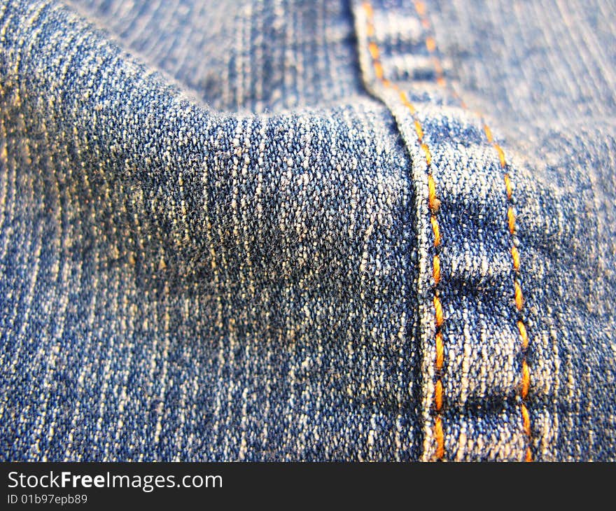 Close up of jeans texture. Close up of jeans texture