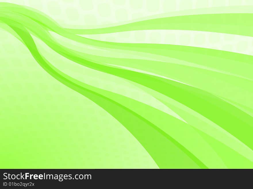 Vector illustration of Ecology Green