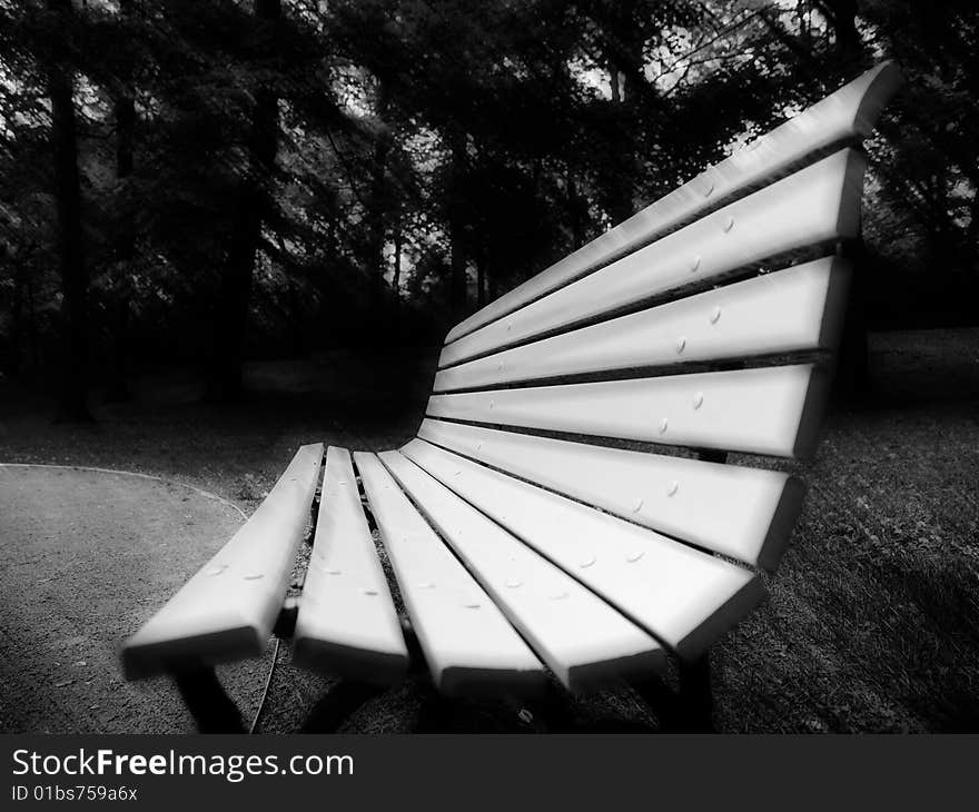 Lonely bench