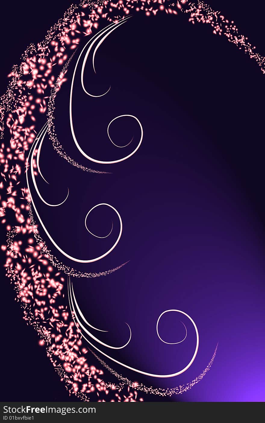 Celebratory abstract background