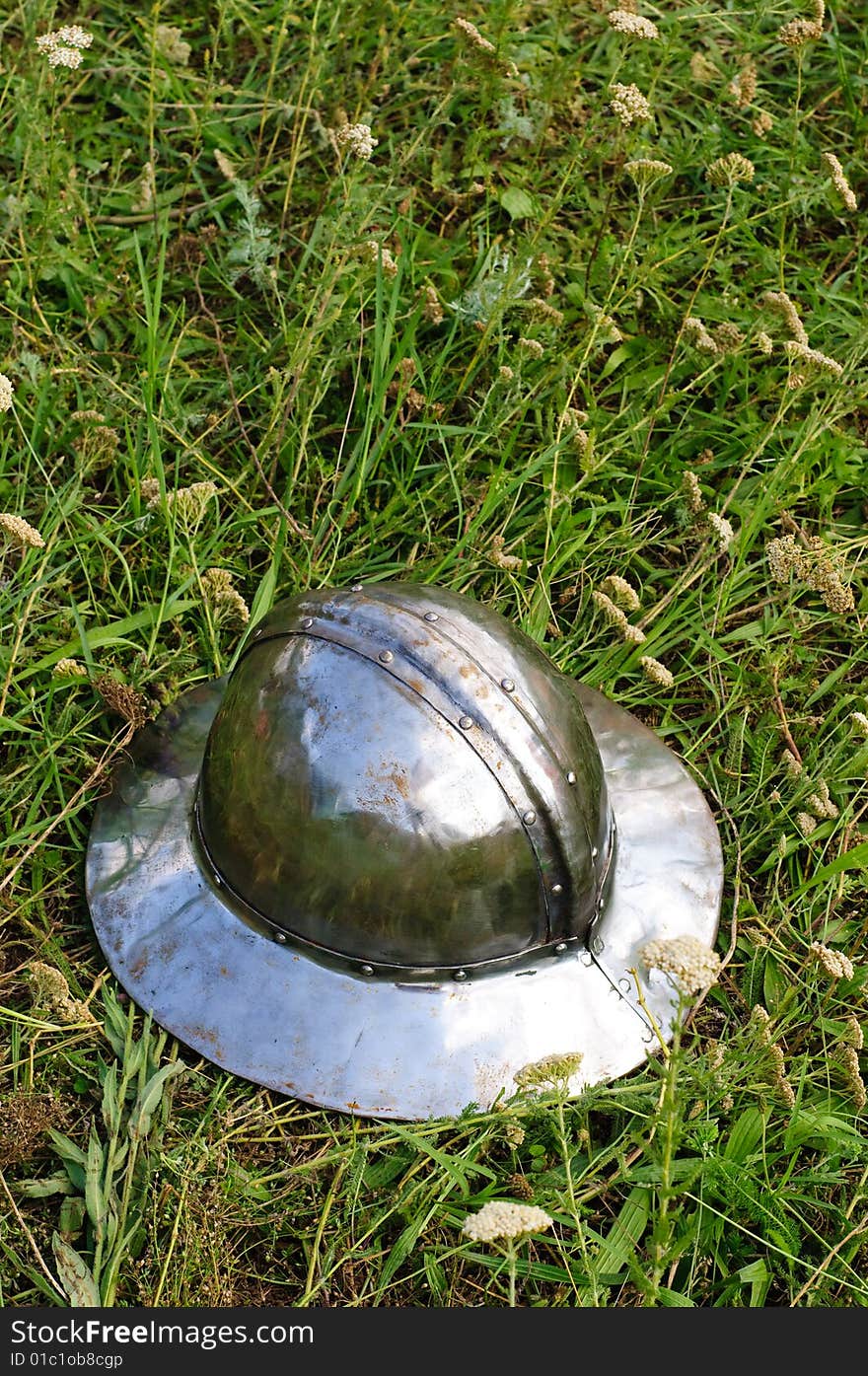 Helmet of teutonic infantry