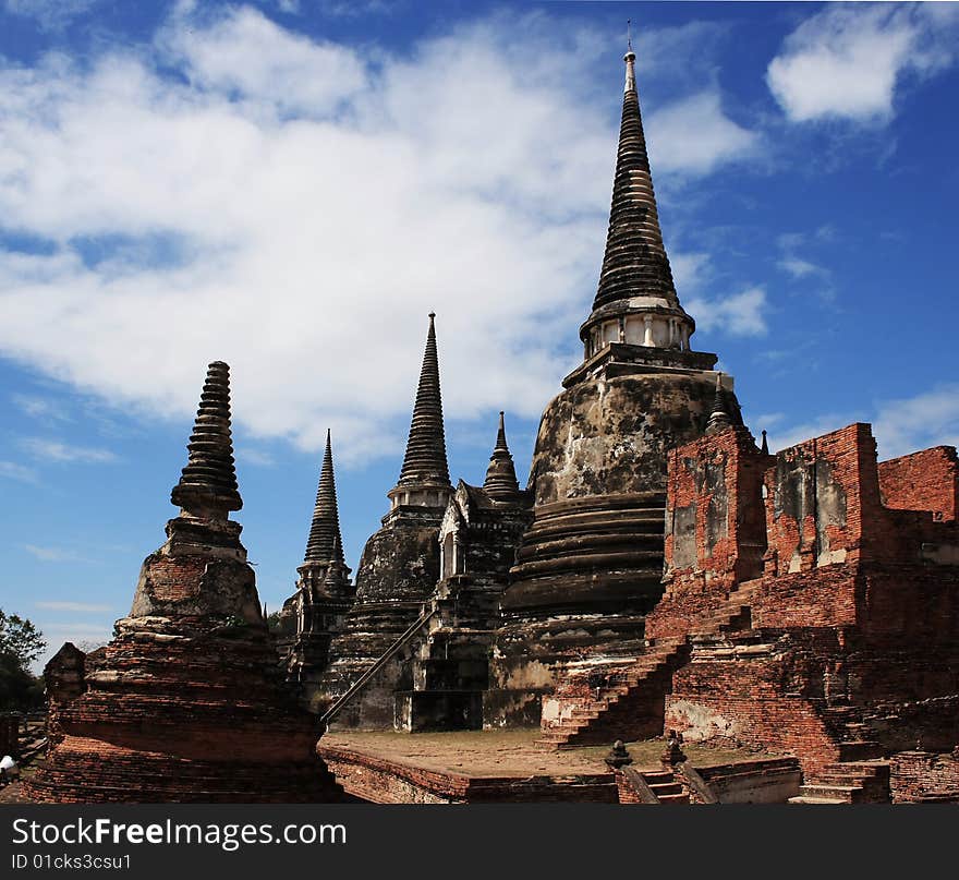 This temple is Wat-Pra-Sri-San-Petch . This temple is Wat-Pra-Sri-San-Petch ...