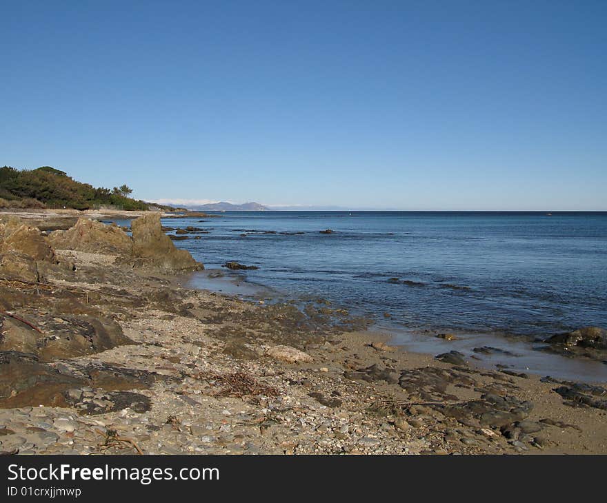 Balade à la pointe du Pinet, Var, France