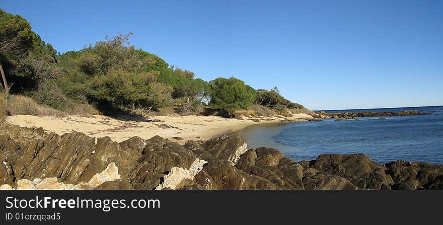 Balade à la pointe du Pinet, Var, France