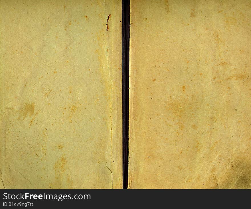 Grunge background - old book with space for text or image