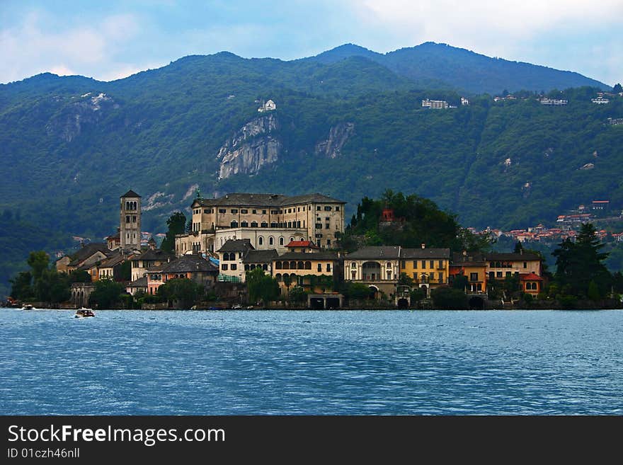 St. Giulio island - Orta lake