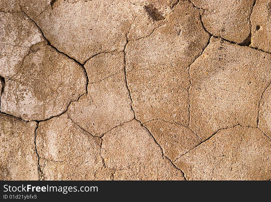 The destruction of plaster walls.Wall nearly 30 years. The water and wind do their job. The destruction of plaster walls.Wall nearly 30 years. The water and wind do their job.