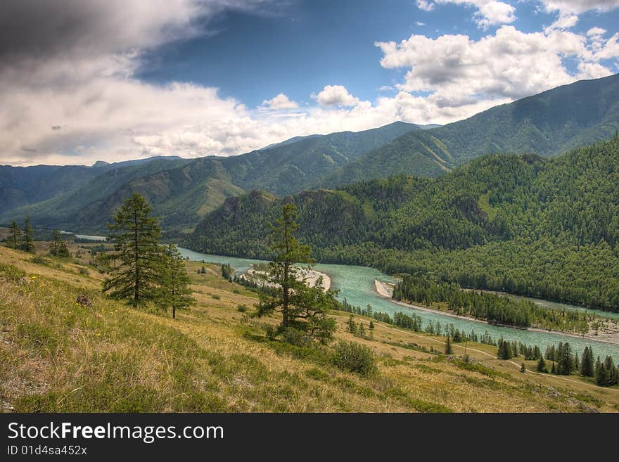 River in the mountains