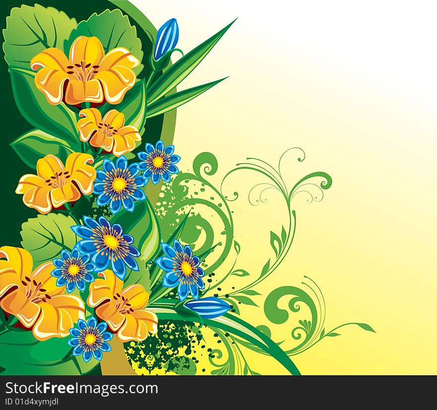 Flowers beautiful background, 
floral background. Flowers beautiful background, 
floral background