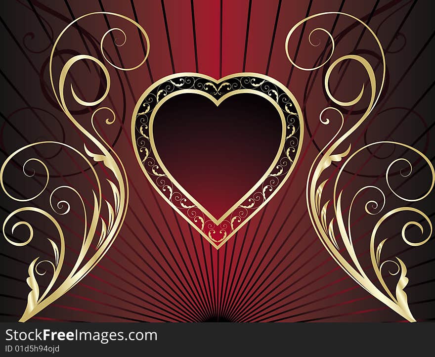 Banner for Valentines Day (vector). Banner for Valentines Day (vector)