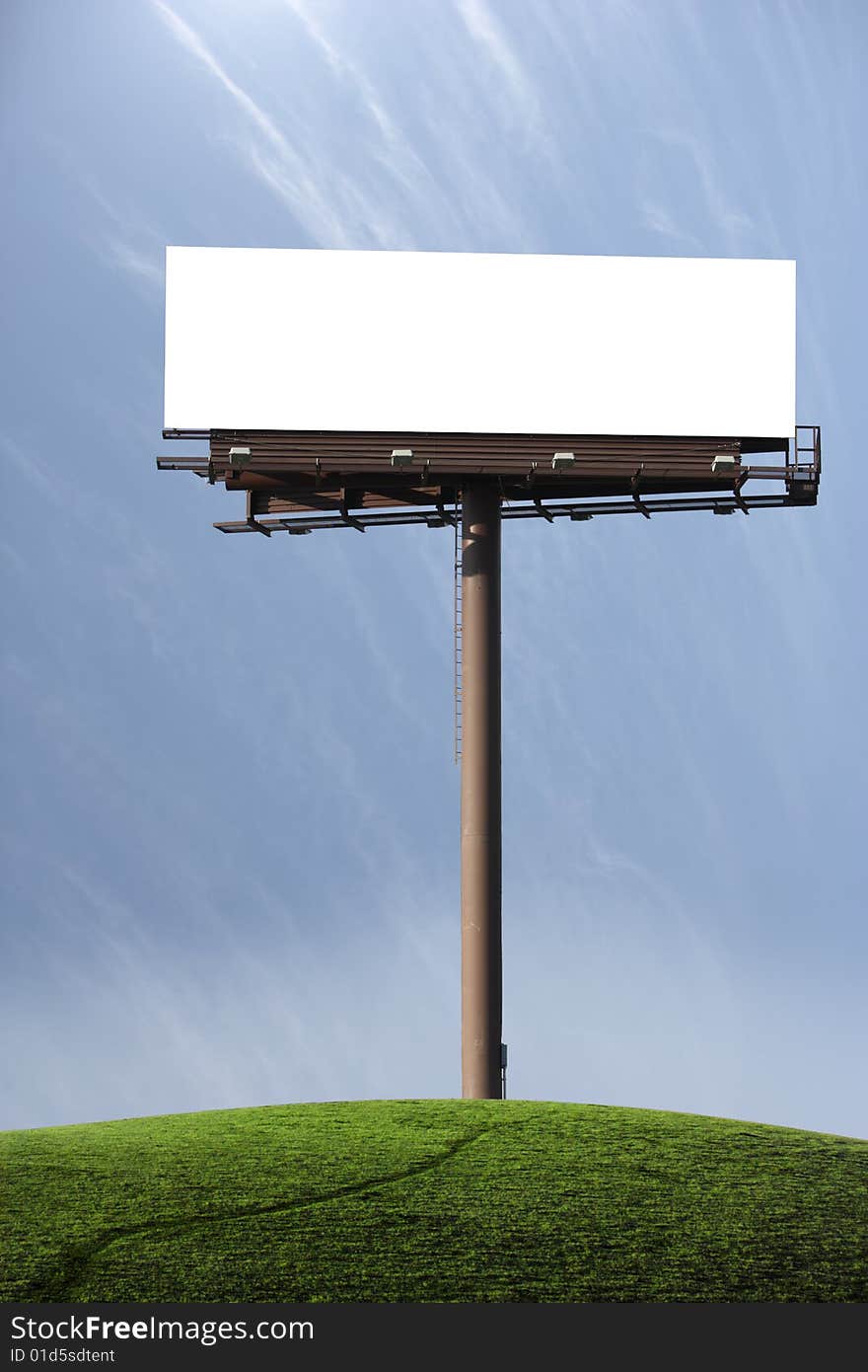 A blank Billboard for you to add your text or image to