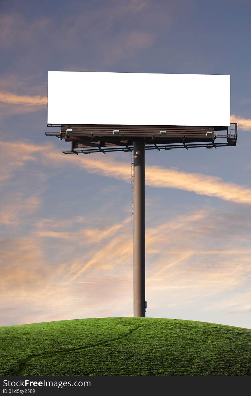 A blank Billboard for you to add your text or image to