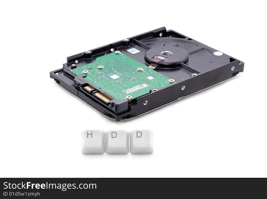 Computer SATA hard drive (HDD)