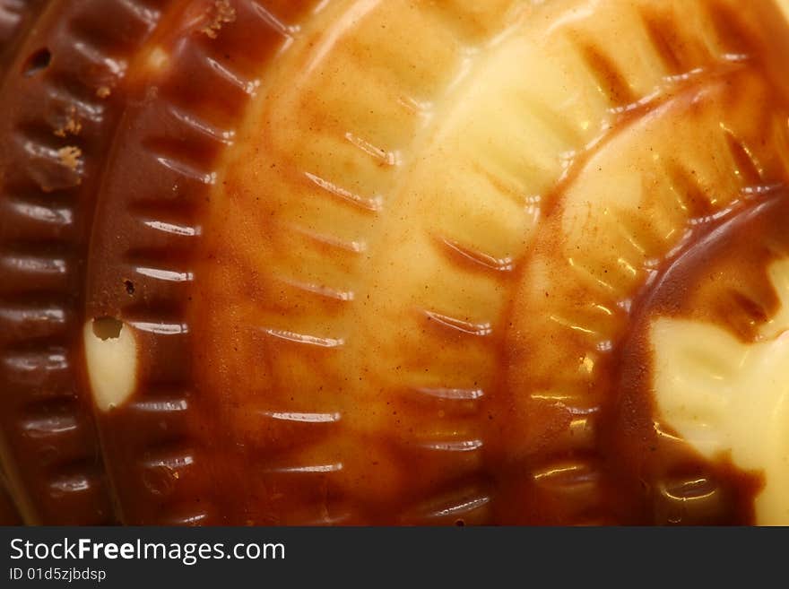 Beautiful detail of milk chocolate. Beautiful detail of milk chocolate