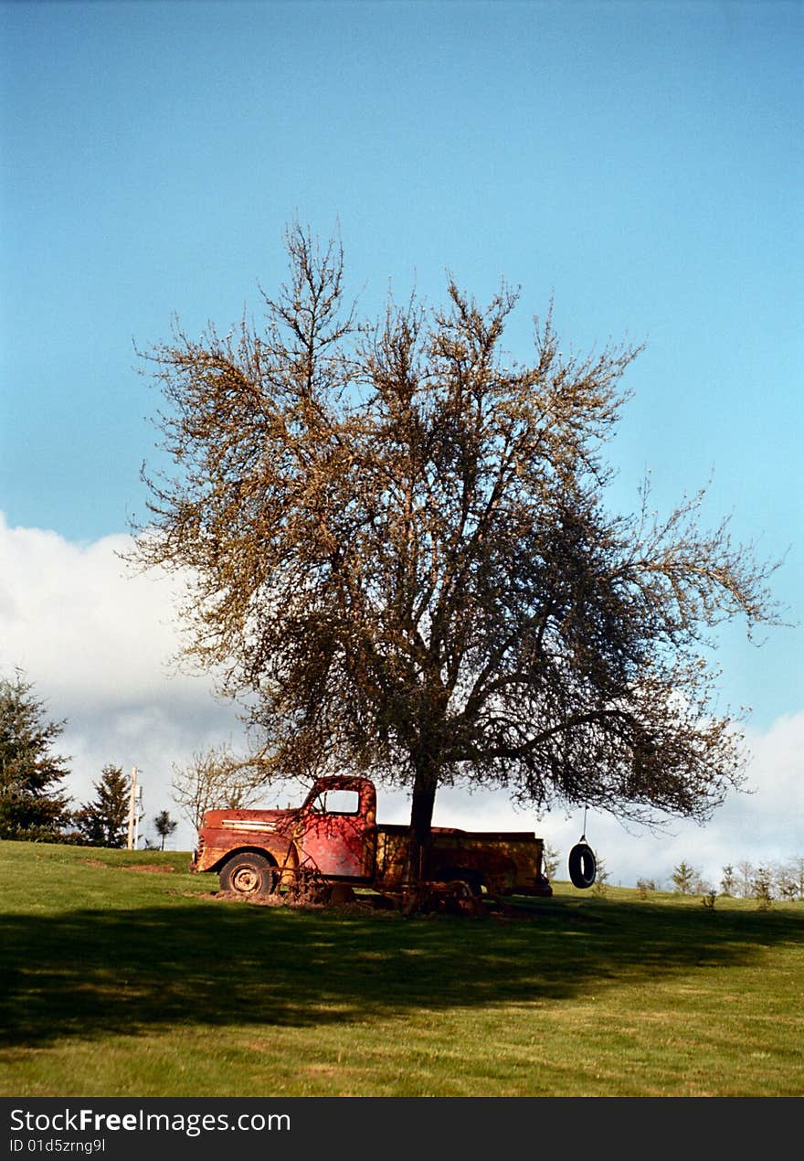 Old farm truck