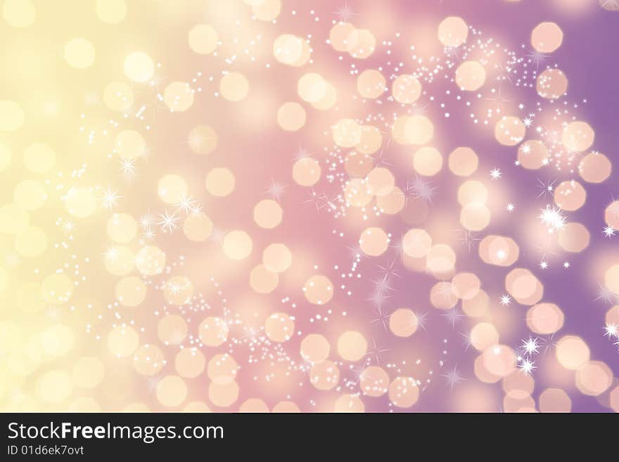 Abstract background of holiday lights. Abstract background of holiday lights