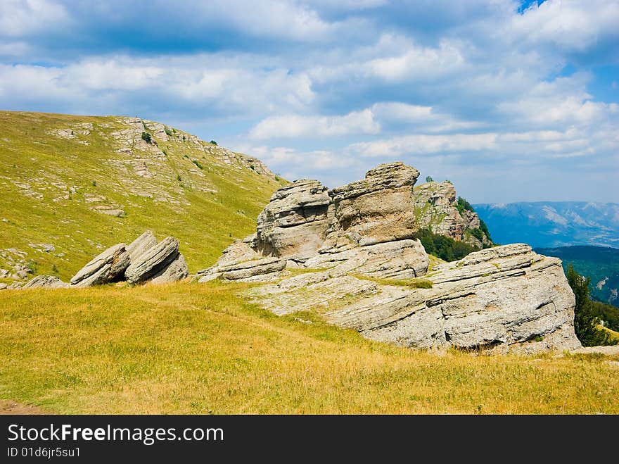 Landmark - Ghost Valley, Demerdji, Crimea, Ukraine.