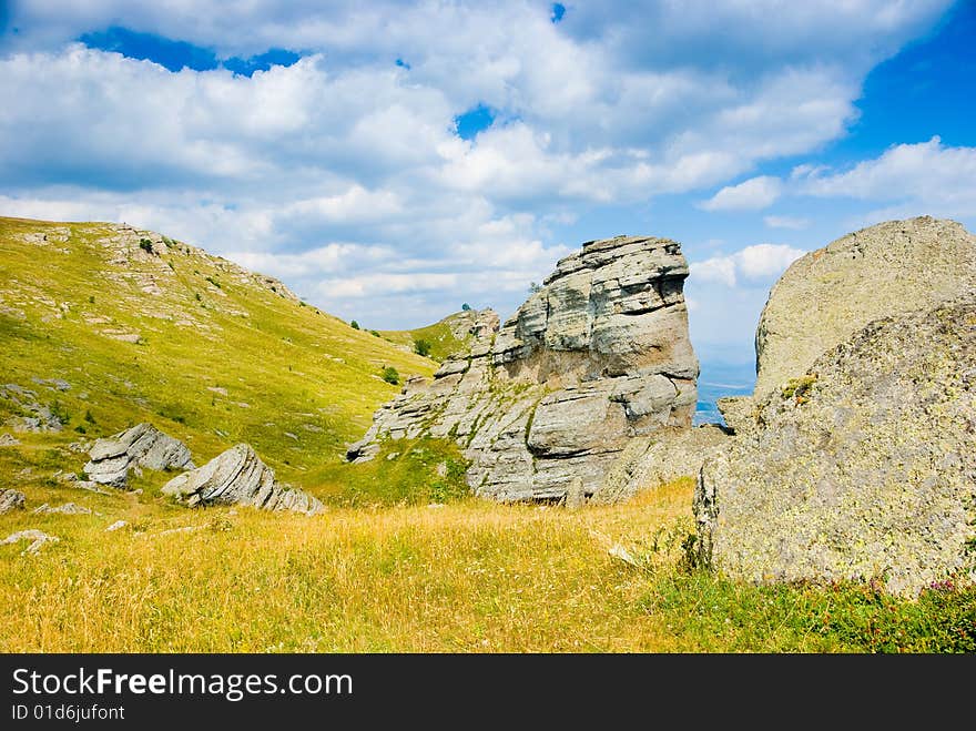 Landmark - Ghost Valley, Demerdji, Crimea, Ukraine.