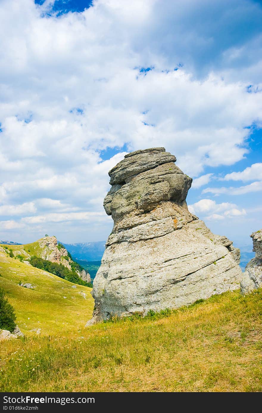 Landmark - Ghost Valley, Demerdji, Crimea, Ukraine.