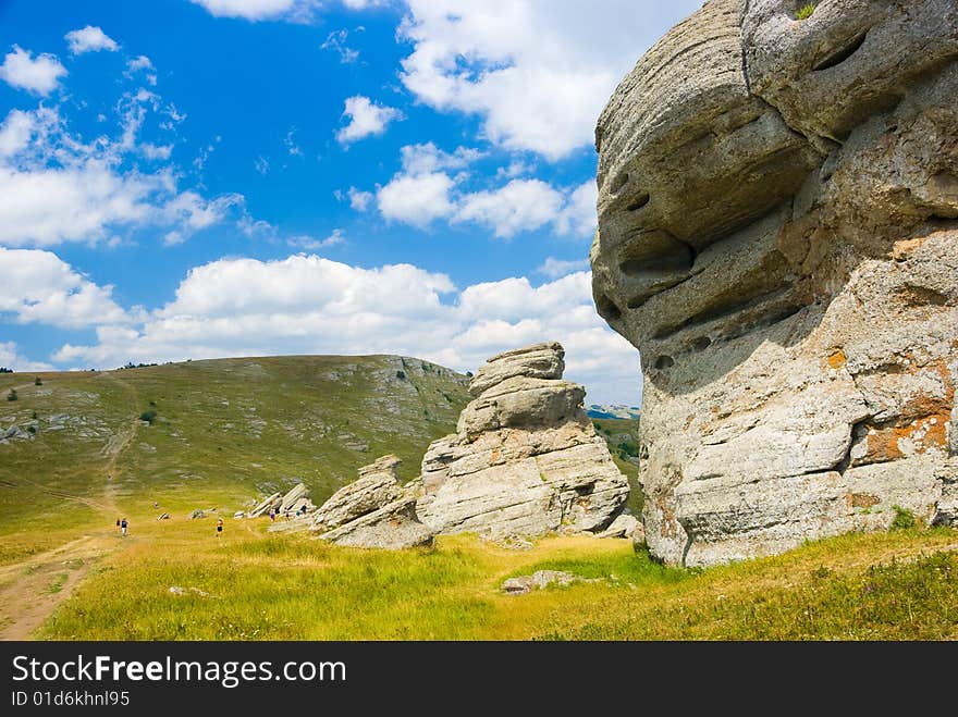 Landmark - Ghost Valley, Demerdji, Crimea, Ukraine.