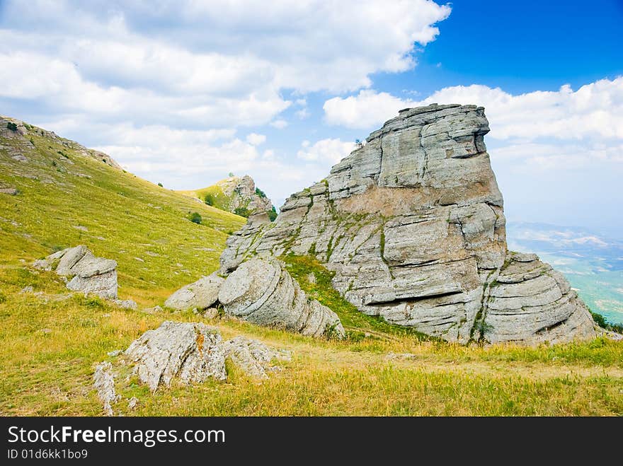 Landmark - Ghost Valley, Demerdji, Crimea, Ukraine.