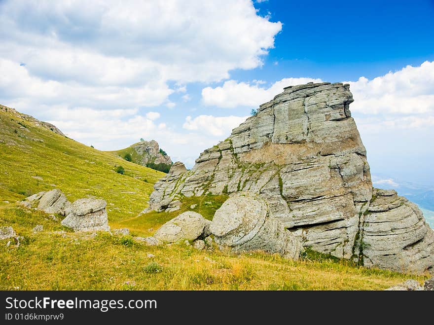 Landmark - Ghost Valley, Demerdji, Crimea, Ukraine.