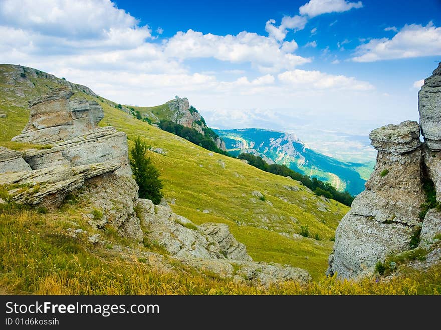 Landmark - Ghost Valley, Demerdji, Crimea, Ukraine.